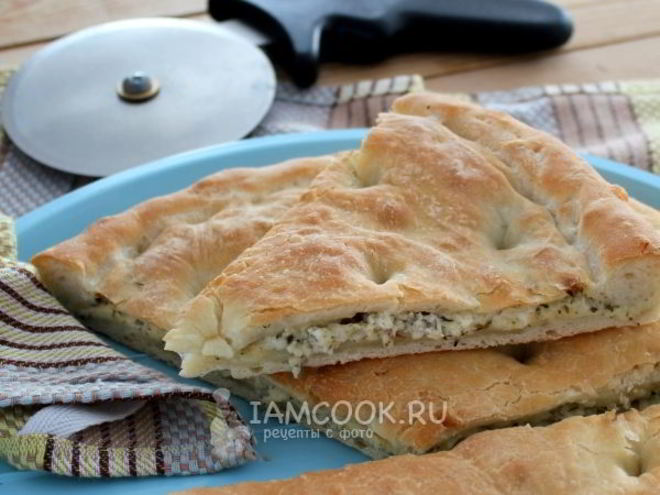 Рецепт фокаччи с сыром и творогом