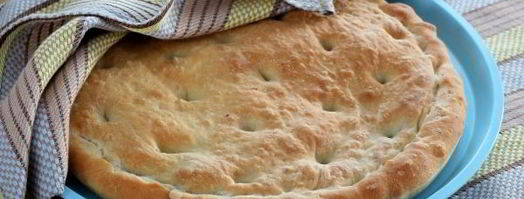 фокачча с сыром и творогом. Шаг 12