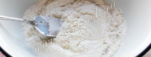 фокачча с сыром и творогом. Шаг 4