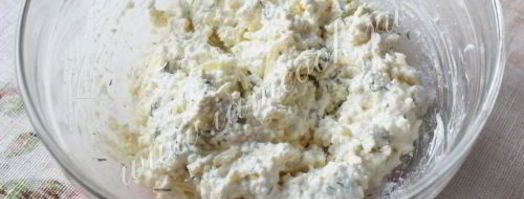 фокачча с сыром и творогом. Шаг 9