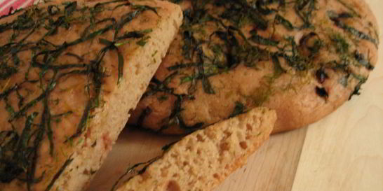 Фокачча с укропом