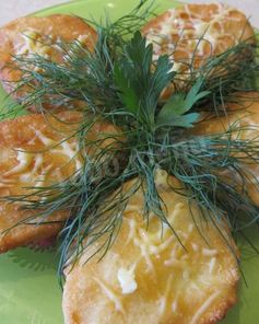 Грузинские лепешки мчади из кукурузной муки