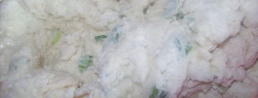 ирландские лепешки с зеленым луком. Шаг 2