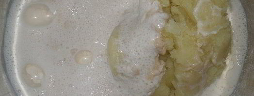 картофельная фокачча с жареным луком и маком. Шаг 3