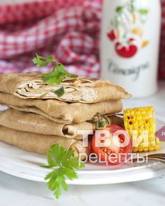 Китайские лепешки с мясом