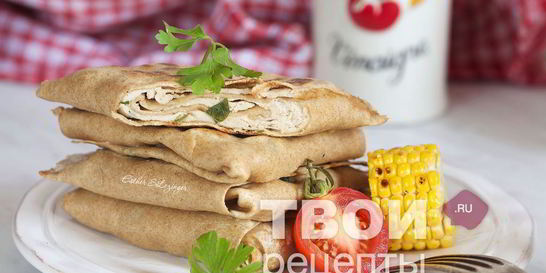 Китайские лепешки с мясом