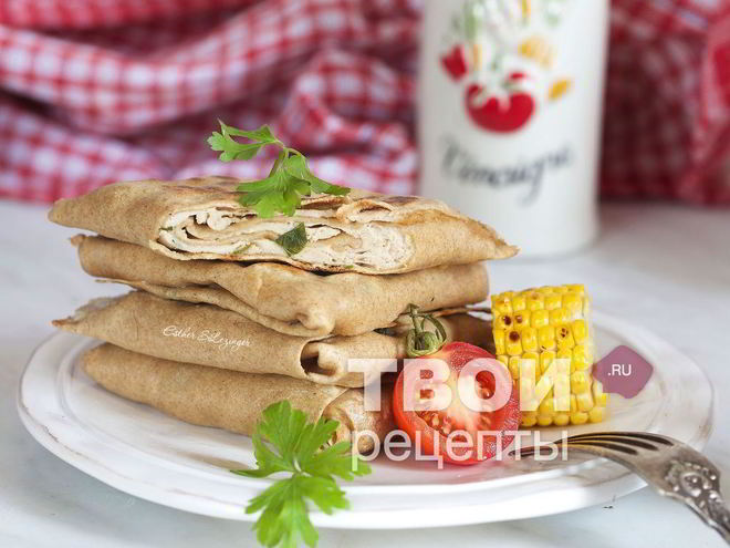 Рецепт китайских лепешек с мясом