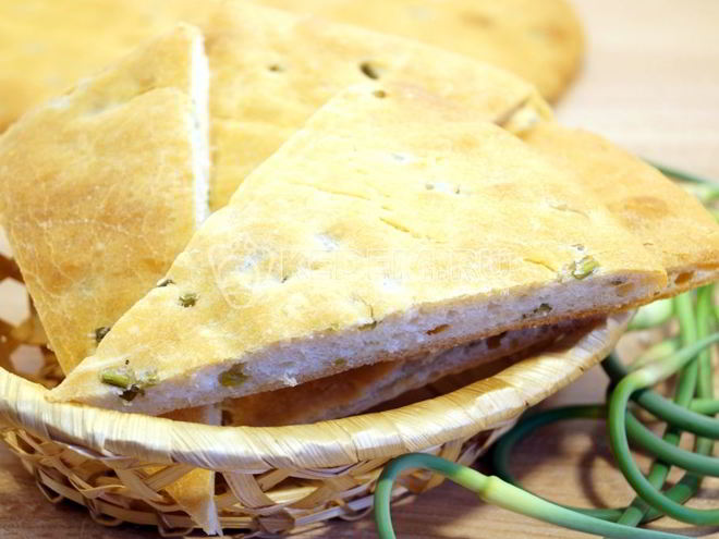 Рецепт лепешки с чесночными стрелками сандра