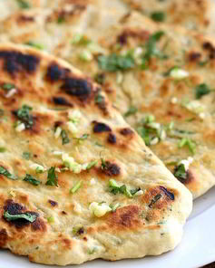 Лепешка с сыром и зеленью