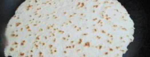 лепешка с яйцом на завтрак. Шаг 3