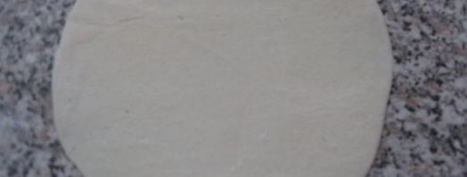 лепешка с зеленью. Шаг 3