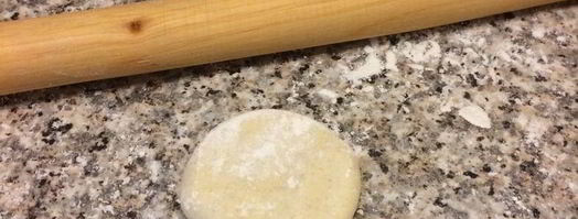 лепешки carta di musica. Шаг 6