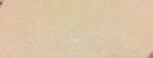 лепешки carta di musica. Шаг 7