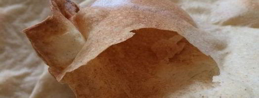 лепешки carta di musica. Шаг 10