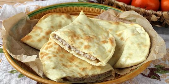 Лепешки чуду с фаршем