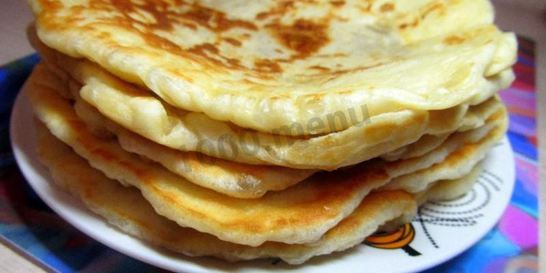 Лепешки на молоке