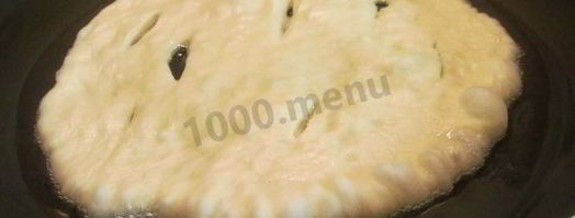 лепешки на молоке. Шаг 13