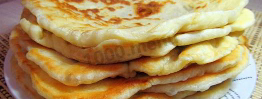 лепешки на молоке. Шаг 15