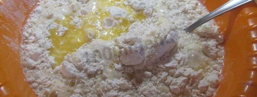 лепешки на молоке. Шаг 5