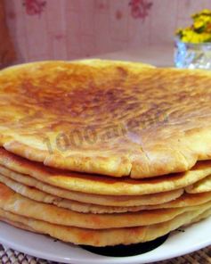 Лепешки на сметане