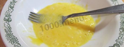 лепешки на сметане. Шаг 2