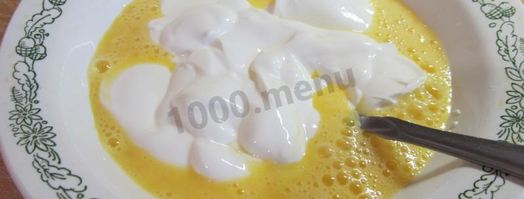 лепешки на сметане. Шаг 3