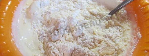 лепешки на сметане. Шаг 8