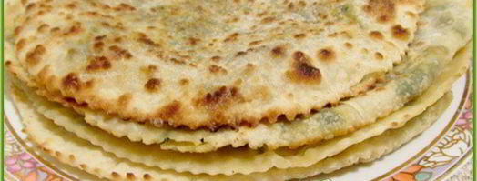 лепешки по-дунгански с мясом и зеленью. Шаг 8