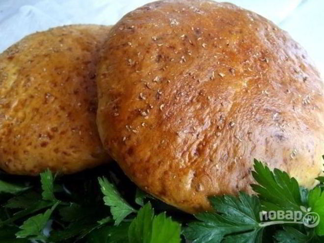 Рецепт лепешек с сыром в духовке