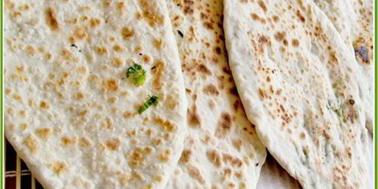 Лепешки с зеленью по-кавказски