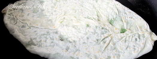 лепешки с зеленью по-кавказски. Шаг 8