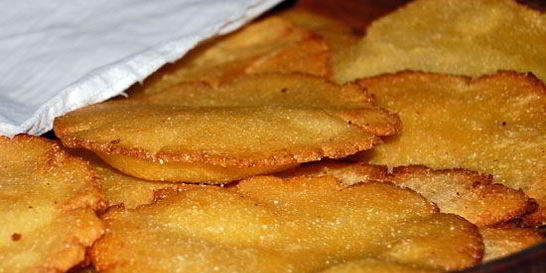 Лепешки в воке