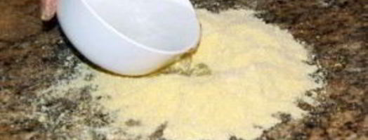 лепешки в воке. Шаг 3