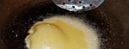 лепешки в воке. Шаг 7