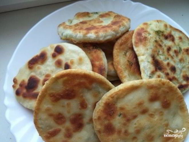 Рецепт лепешек вместо хлеба