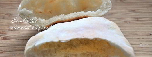 пита с начинкой и без. Шаг 4