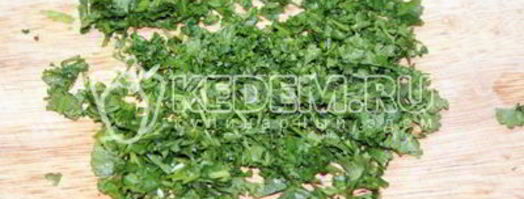 пита с начинкой из печени трески. Шаг 4