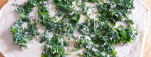 постные лепешки с зеленью. Шаг 4