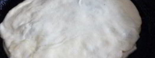 постные лепешки с зеленью. Шаг 5