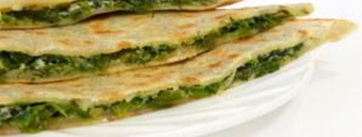 постные лепешки с зеленью. Шаг 6