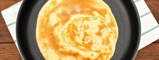 слоеные лепешки на сковороде. Шаг 10