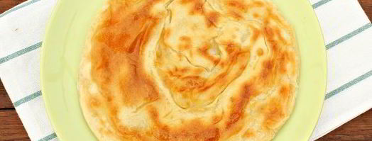 слоеные лепешки на сковороде. Шаг 11