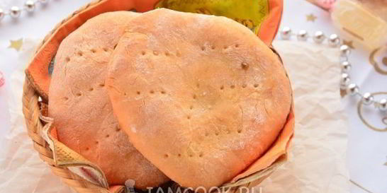 Сметанные лепешки без дрожжей в духовке