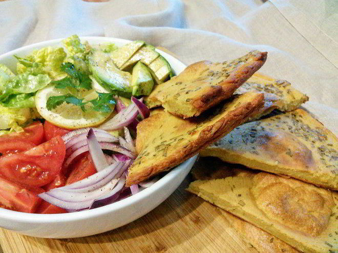 Рецепт сокки лепешка из нутовой муки