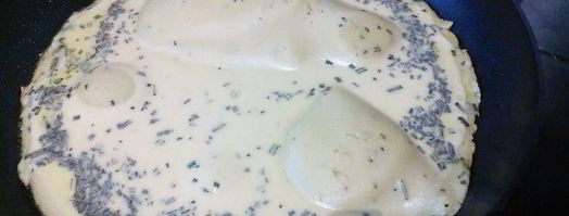 сокка лепешка из нутовой муки. Шаг 2