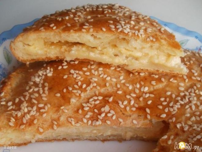 Рецепт сырной лепешки