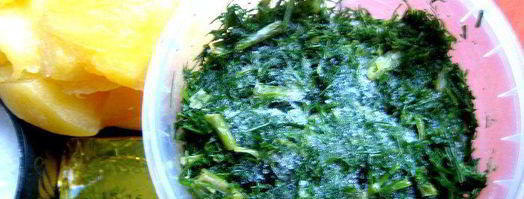 сырно-тыквенные лепешки с колбасой и зеленью. Шаг 12