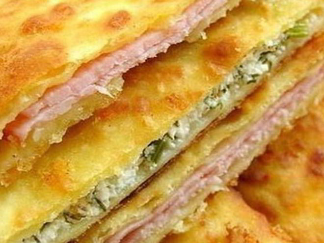 Рецепт сырных лепешек на кефире