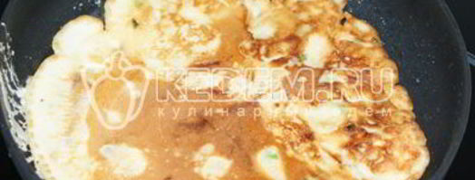 сырные лепешки с начинкой. Шаг 3