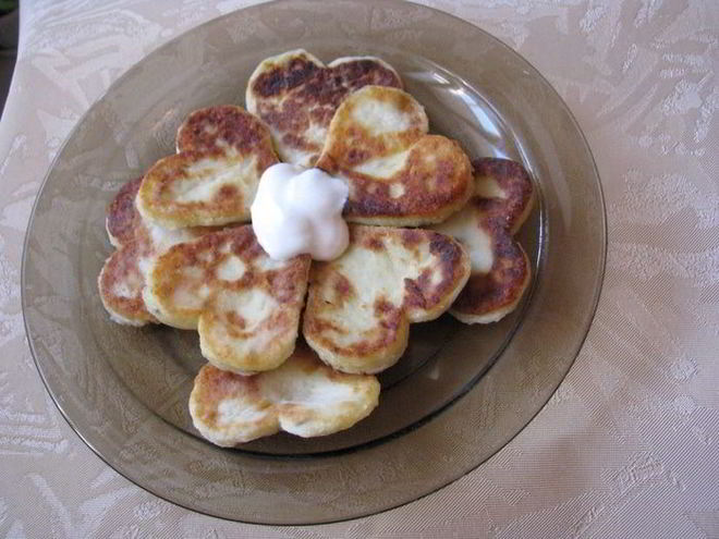 Рецепт творожных лепешек с тмином